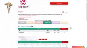 Поток на 100 000 € в CASH FLOW MERCURY