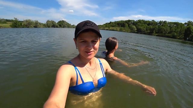 Влог! Отдых на озере плаваем на лодке с мотором смотреть онлайн