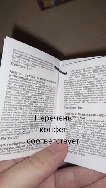Обзор новогоднего подарка из МАГНИТА! #новогоднийпода