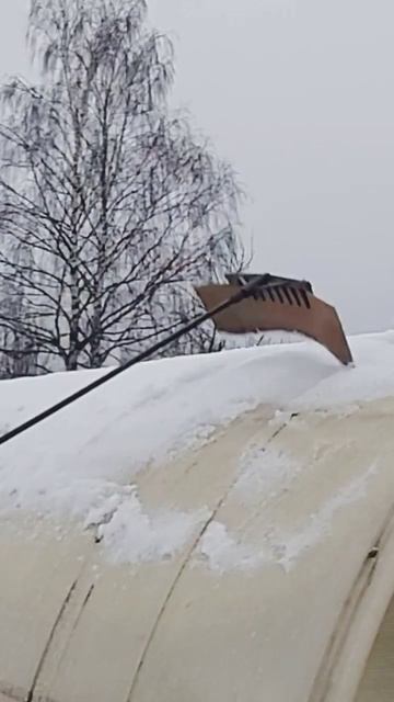 Взял грабли и сделал своими руками уборщик снега смотреть онлайн