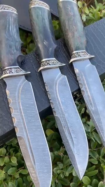 ⚔️Нож кортик⚔️⚙️Сталь Дамаск.🪵Рукоять дерево чер смотреть онлайн