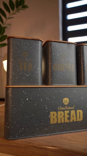 Набор для хранения продуктов Haus Roland, 4 штуки из нержаве смотреть онлайн