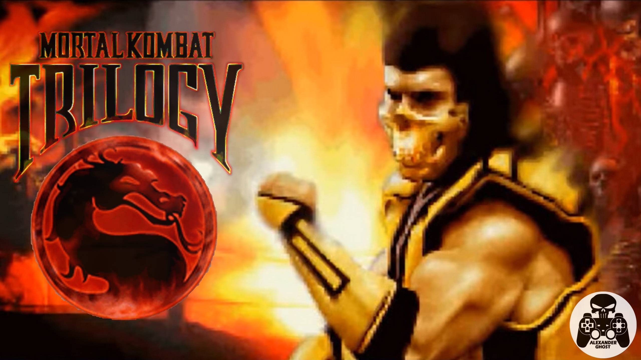 Mortal Kombat Trilogy Sony Playstation (PS1) прохождение Scorpion