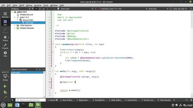3. Sorting a container смотреть онлайн