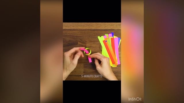 гирлянда из цветной бумаги смотреть онлайн