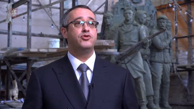 24.03.2018. А. Шапошников о работе над памятником «Воинам Московских дивизий народного ополчения»