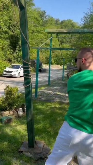 Для сомневающихся - разрубил канат на весу! Нож ручной смотреть онлайн