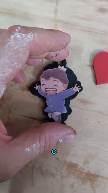 Новый Персонаж #аниме #брелок #фанера смотреть онлайн