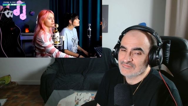 Ой, то не вечер - Саша Капустина & Диана Анкудинова (кавер со стрима)║ Réaction Française ! смотреть онлайн