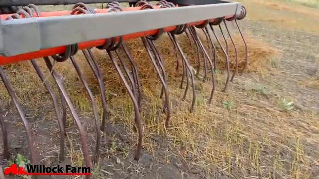 СоломМастер 18-21 - многофункциональная пружинная борона сменная секция для уборки соломы льна