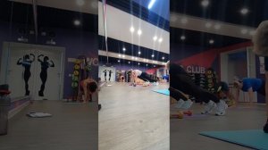 круговая  тренировка с Ксюшей Полтарабатько