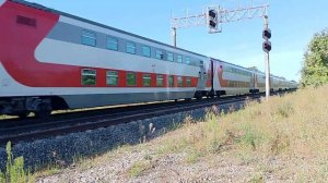 Двухэтажный поезд №22 «Ульяновск» сообщением Москва -