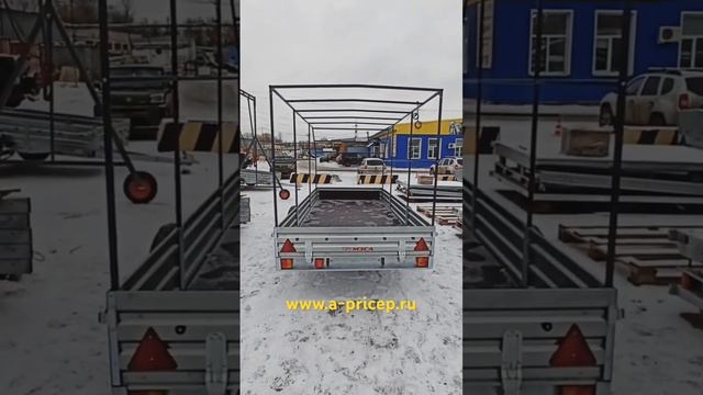 Прицепы Ижевск АРИВА - тент и каркас на МЗСА 817717.022. Куп? смотреть онлайн