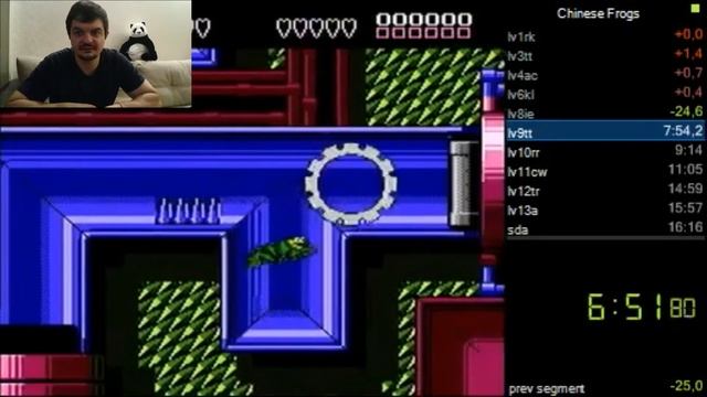 Battletoads NES SPEEDRUN WARP+ WORLS RECORD Мировой рекорд!