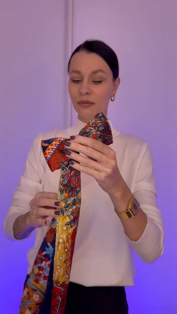 Как красиво завязать платок смотреть онлайн