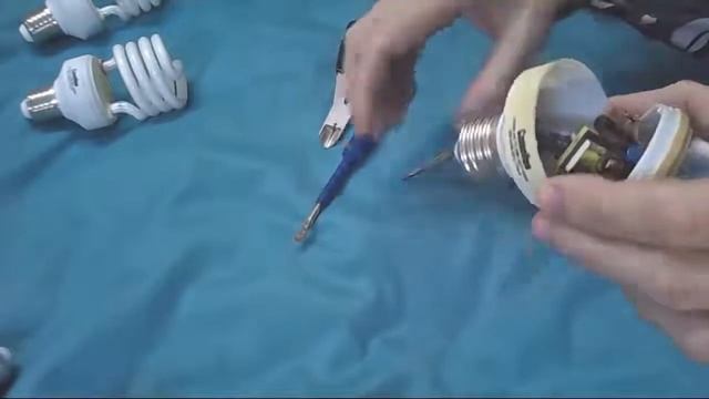 Ремонт эконом лампочек