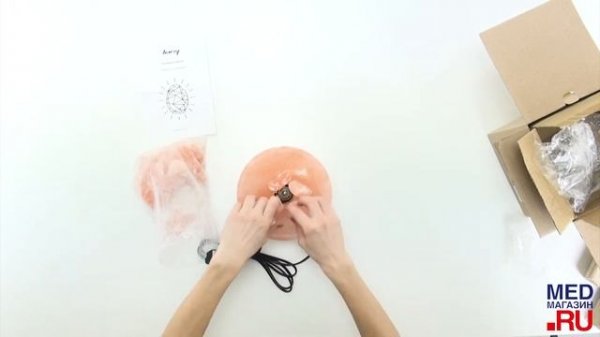 Соляная лампа Barry Florian