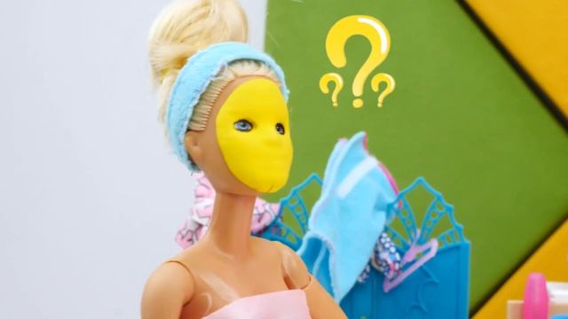 Игры одевалки. Лучшее платье для куклы! Барби в Спа Салоне готовится к свиданию! Видео игрушки смотреть онлайн