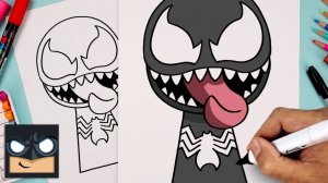 Как нарисовать ВЕНОМА (БЕЗ ЛИШНИХ СЛОВ)