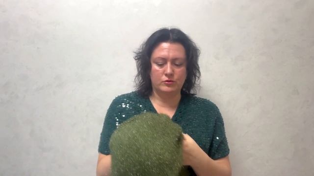 В'язання спицями. Розпускаю та перев'язую. Люрекс-трав?