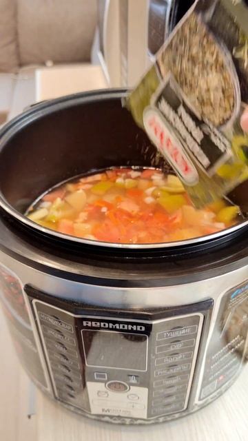 Картошка с овощами в МУЛЬТИВАРКЕ ✅ #готовимдома #реце? смотреть онлайн