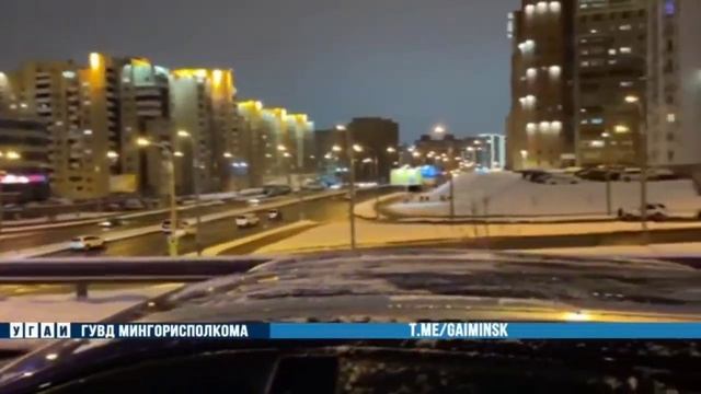 В Минске столкнулись троллейбусы смотреть онлайн