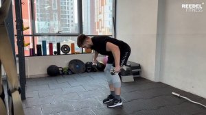 РАЗВЕДЕНИЕ ГАНТЕЛЕЙ В НАКЛОНЕ