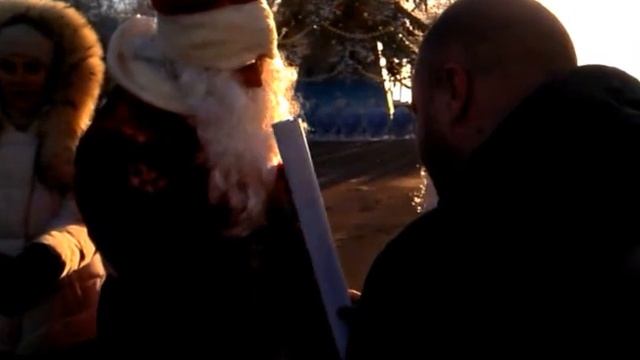 Дед Мороз из ГИБДД