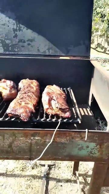 BBQ, Американський смокер, гриль, коптильня. смотреть онлайн