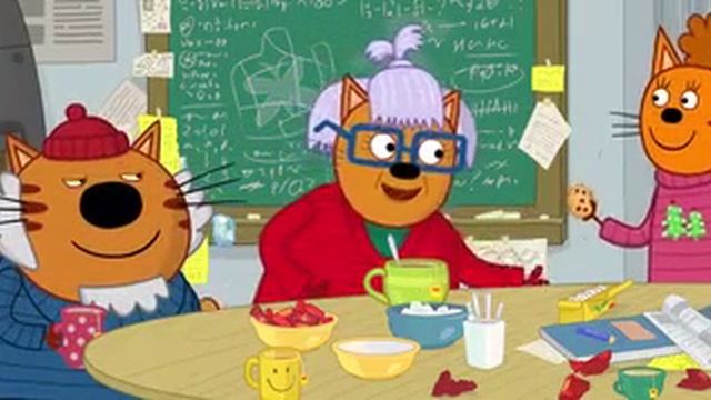 Три кота: Зимние каникулы 2024 трейлер смотреть онлайн