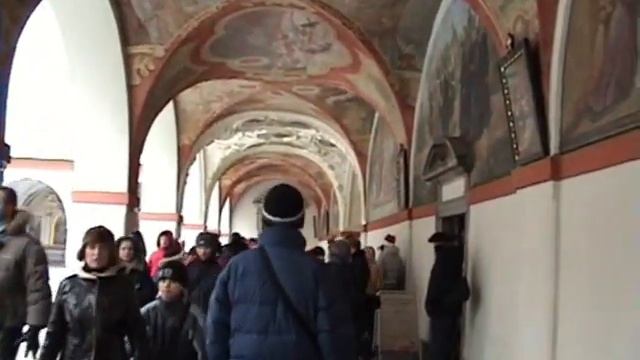 2008 г., Чехия.  Монастырь Святая гора.  Олег и Катя путешествуют.  Часть 7