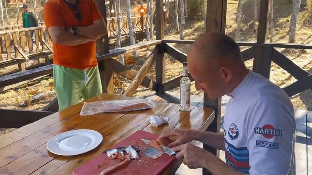 Рыбалка на Кольском полуострове в компании предприни?