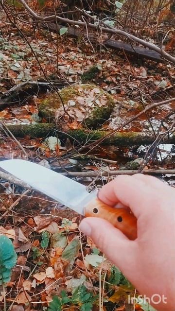 Нож puro (ручей) х12мф, сувель карельской березы. Карельск смотреть онлайн