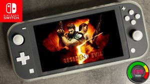 Resident Evil 5 Nintendo Switch Lite Gameplay - FPS Monitor