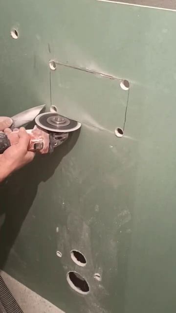 Обшивка инсталляции гипсокартоном #ремонт #ремонтква? смотреть онлайн