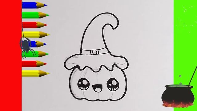 Как нарисовать МИЛЫЙ. просто, Рисунки для начинающих смотреть онлайн