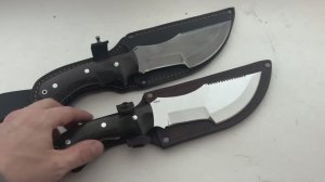 Нож ТРЕКЕР из фильма Загнанный. Tracker - брутальный нож для выживания. Суровый тесак!