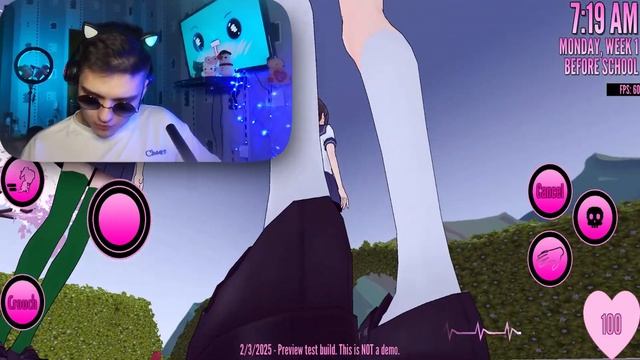 МОЙ СЕМПАЙ | YANDERE SIMULATOR ANDROID | MY SEMPAI
