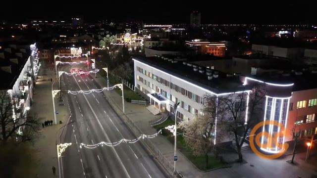 Архитектурно освещение Брестской городской больницы