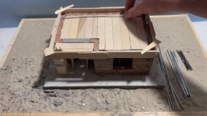 Как Сделать Маленький Домик с Мини Кирпичей и Цемента