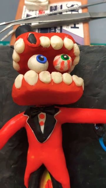 Amazing Didgital Circus Clay Art #plasticine #clayart #didgitalcircus смотреть онлайн