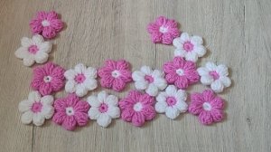 Цветочный плед крючком || Как соединить отдельно связанные цветки крючком || Плед цветочная поляна