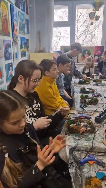 Мастер-класс по изготовлению Пасхального венка своими руками #art #пасха #мастеркласс