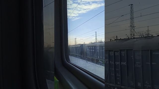 Поездка на поезде 066 Тольятти - Москва. смотреть онлайн
