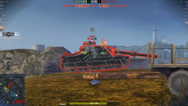 Поймай Меня Если Сможешь - Объект 84 | Wot Blitz смотреть онлайн