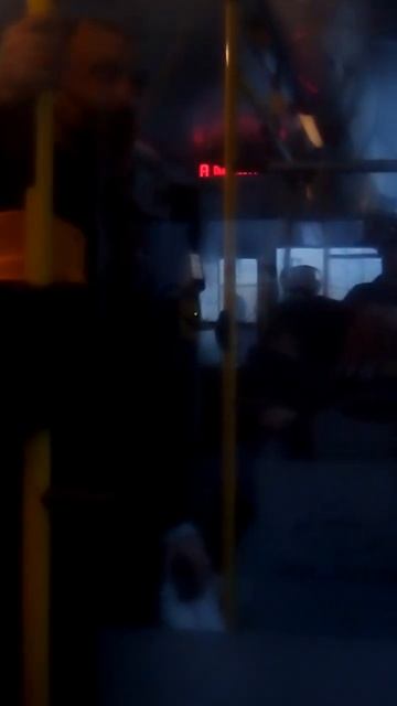 Польша* Тыхы* едем со смены домой))) Polska* Tychy* wracają do domu ze смотреть онлайн