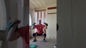 ТРАСТЕР-король упражнений ! Трастеры с гирями 24кг-51раз