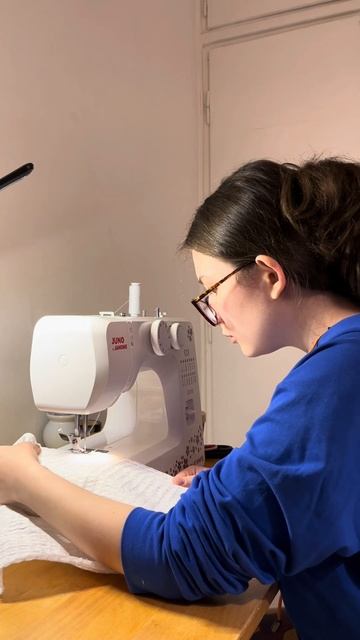 Полотенце из вафельной ткани #sewing #janome #diy #шитьедлянач? смотреть онлайн