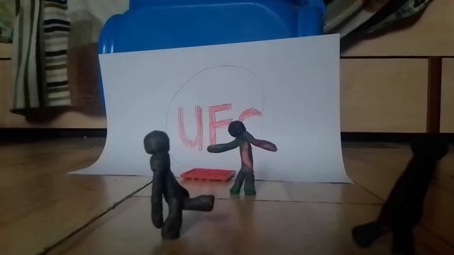 Супер крутой поединок борцов из пластелина𓆩🤨𓆪