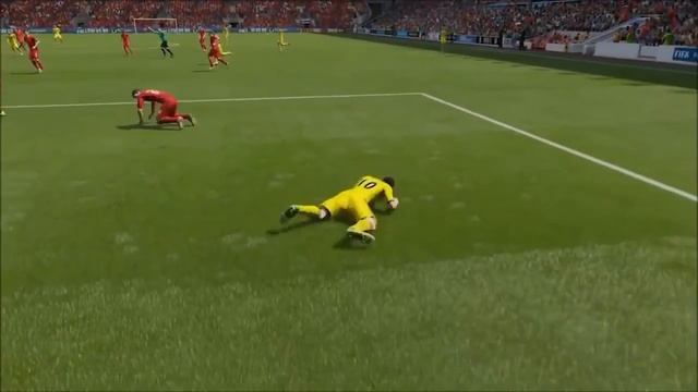 Смешные моменты и баги в FIFA 15 смотреть онлайн